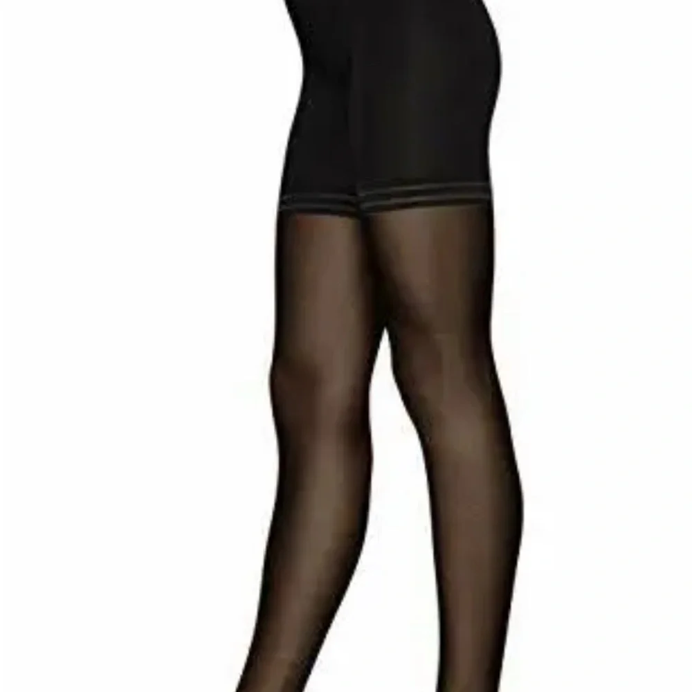 Women's DKNY High Waist Toner Sheer Tights.  Black Small Petite NEW